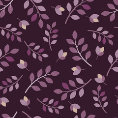 seamless floral pattern with flowers