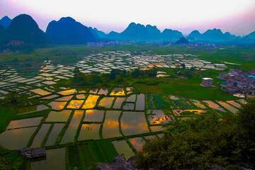 landscape in the mountains