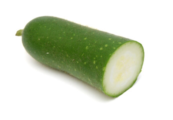 Winter melon on white background 