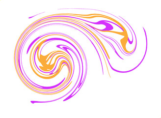Simple abstract vector spinning colorful whirl texture for your game