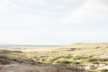 Fototapeta na wymiar view of the rolling hills in colorado