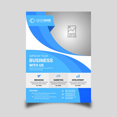 Corporate Business Flyer Design Template