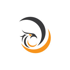 Falcon Logo Template vector