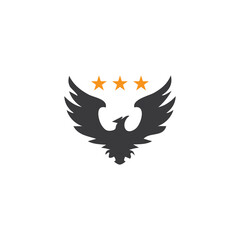 Naklejka premium Falcon Logo Template vector