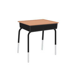 Fototapeta premium School Desk, Table, Classroom Desk Table, Vector Illustration Background