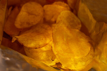 Delicious potato chips