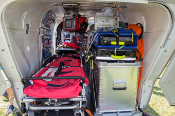 SAR helicopter interior equipment