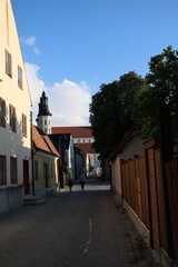 Fototapeta na wymiar Visby town on Gotland, Sweden