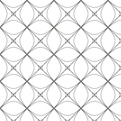 patrón con mosaico blanco y negro