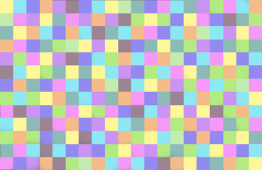 Colorful abstract background with squares