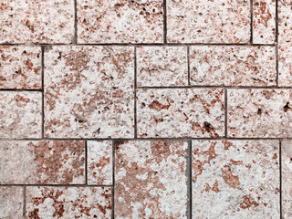 Wall built of natural stone. Can be used as background. Great background or texture.