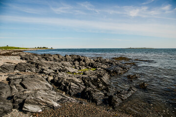 beach and rocks