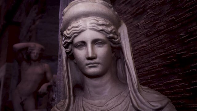3D scan of Goddess Demeter Head