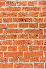Obraz premium brick red wall texture. background of a old brick house.