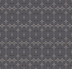Seamless relief pattern in an old decor style 541