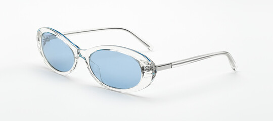 Sunglasses retro isolated on white background. Sun glasses vintage summer woman accessories white...
