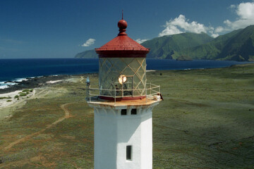 Lantern room - Moloka'i Lighthouse, Hawaii