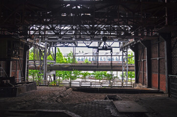 Former industry in Duisburg, Germany.