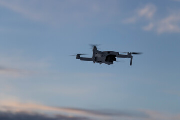 Drone à la montagne