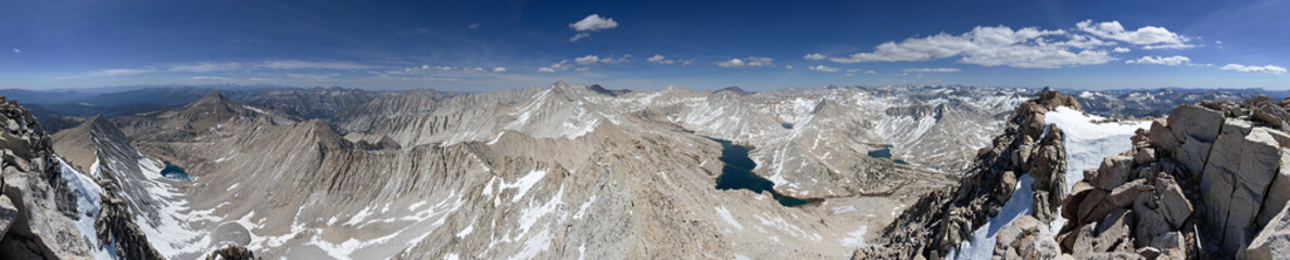 360 Degree Panorama From Mount Hilgard