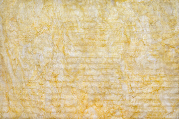 Background made of rock wool used to insulate the interior of buildings.