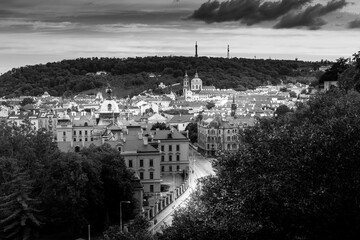 Panorana of Prague