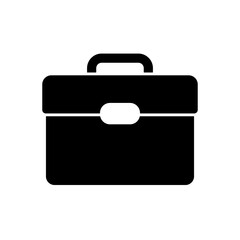 business portfolio icon, silhouette style