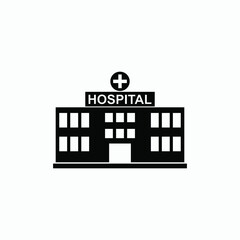hospital icon vector