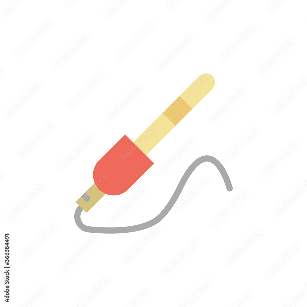 Poster sound, usb icon. simple color vector elements of rock n roll icons for ui and ux, website or mobile 