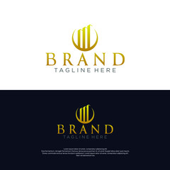 Real estate luxury logo vector design inspiration