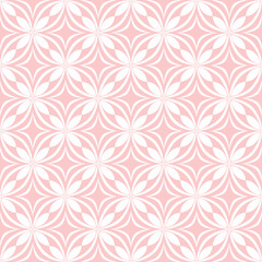 Fototapeta premium Circle geometric seamless repeat pattern background