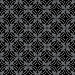 Circle geometric seamless repeat pattern background