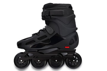 A rollerblade or inline skate