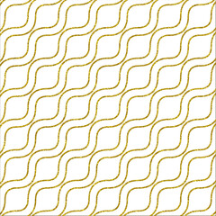 Golden Lines Patterns Texture seamless background, 3d illustration