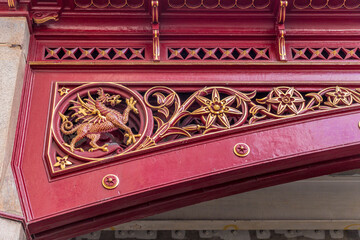 A typical view in London