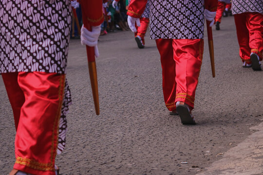 Yogyakarta palace palace march. Yogyakarta Culture Indonesia Event