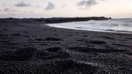Arena negra
