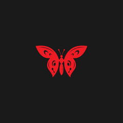 Simple beauty butterfly with variant color