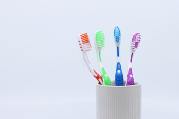 various types of toothbrushes