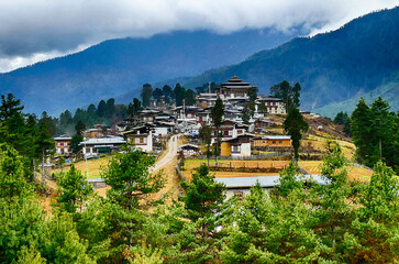 Gangtey Gompa, which dates back to the early 17th century