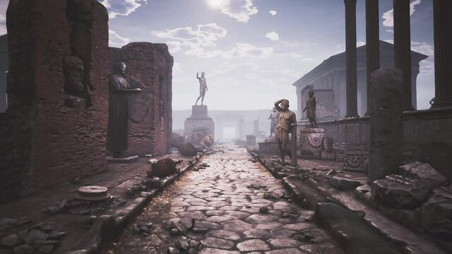 Ancient City,  3D Animation  