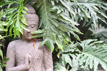 zen buddha at the garden 