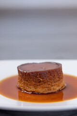 Small Mexican Neapolitan flan