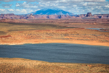 Lake Powell seen from Wahweap overlook, Page, Arizona