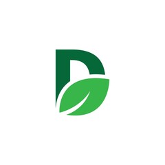 D letter logo