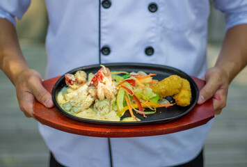 Asian indonesian food 