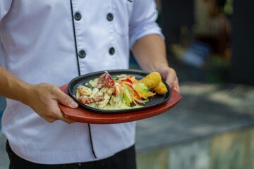 Asian indonesian food 