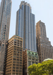 Fototapeta na wymiar Buildings in new york city