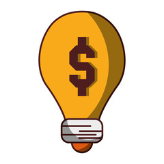 money business solution icon isolated design shadow