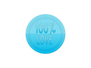 100 percent love